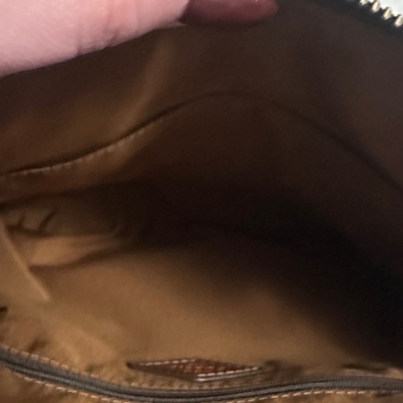 Fossil Tan and Cream Floral Women's Bag - Picture 6 of 7